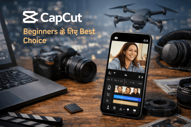 Best Video Editing Apps 2026 के 5 ऐप्स जो आपका काम कर देंगे आसान 1 CapCut Best choice for beginners