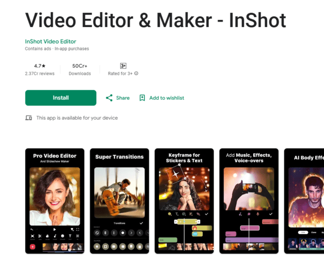Best Video Editing Apps 2026 के 5 ऐप्स जो आपका काम कर देंगे आसान 4 Video Editor Maker