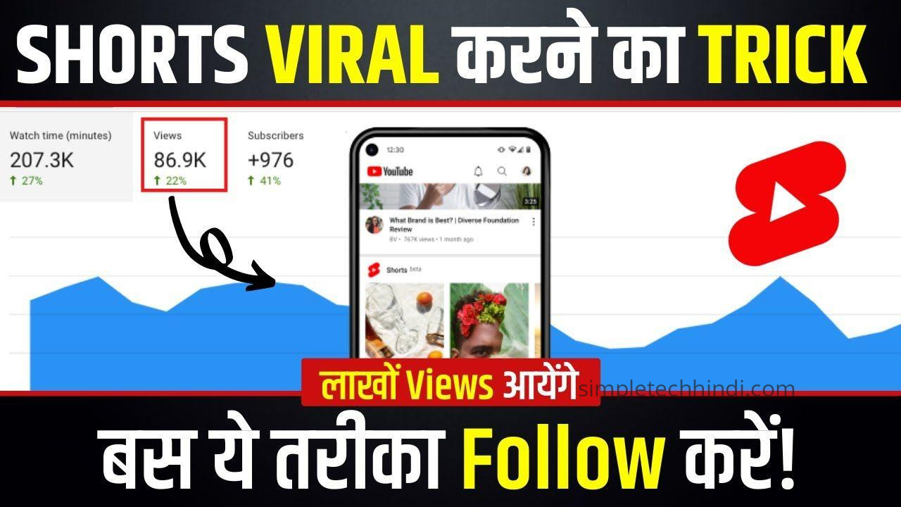YouTube Shorts Viral Kaise Kare: 2026 में वीडियो वायरल करने की पूरी गाइड, समझें पूरी रणनीति YouTube Shorts Viral Kaise Kare: 2026 में वीडियो वायरल करने की पूरी गाइड, समझें पूरी रणनीति
